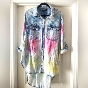 Fun Tie Dye Shirt 3x